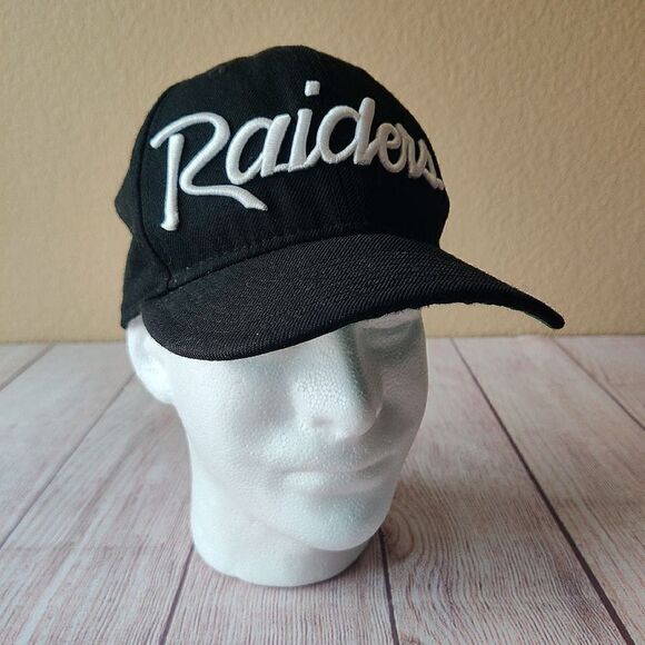 New Era 9Fifty NFL Las Vegas Raiders 100% wool snap back hat - Picture 1 of 9